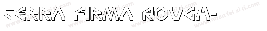 Terra Firma Rough字体转换